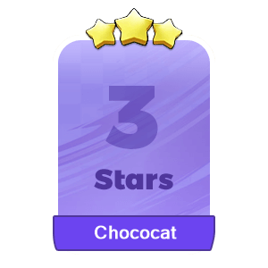 MMOJUGG Monopoly Go Chococat 3 Stars-S20-3 Details View of Item Function and Use